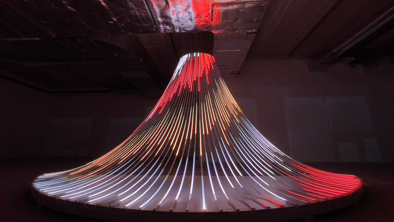 Niam Real Estate lights up Stockholm Harbour Blocks with new artwork by Jesper Wachtmeister Image